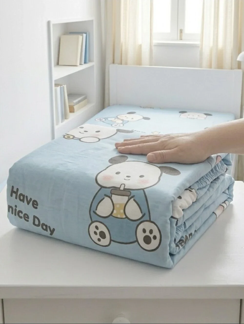 Sanrio Pochacco Twin Fitted Sheet ☆Hard-to-Find ☆ | Read Description